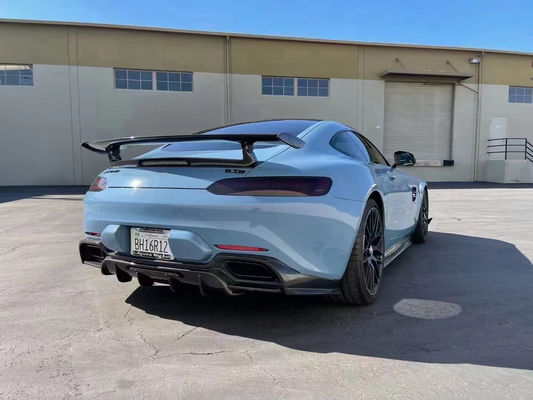 For Mercedes AMG GT Body Kit  AMG GT Upgraded PD-style Front Bumper Diffuser Spoiler Body Kit