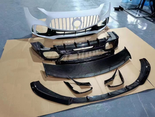 For Mercedes AMG GT Body Kit  AMG GT Upgraded PD-style Front Bumper Diffuser Spoiler Body Kit