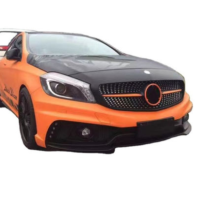 For Mercedes-Benz W176 A180 A200 A250 A260 A45 Body Kit W176 Upgraded WALD Style Body Kit