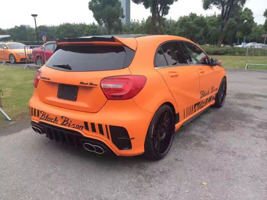 For Mercedes-Benz W176 A180 A200 A250 A260 A45 Body Kit W176 Upgraded WALD Style Body Kit