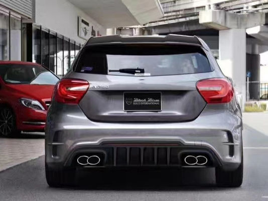 For Mercedes-Benz W176 A180 A200 A250 A260 A45 Body Kit W176 Upgraded WALD Style Body Kit
