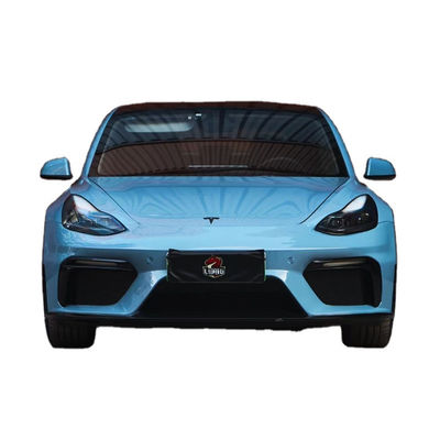 Auto Parts for Tesla Model 3 Body Kit PP Plastic Material MODEL 3 Upgraded GT4-style Front Bumper Body Kit
