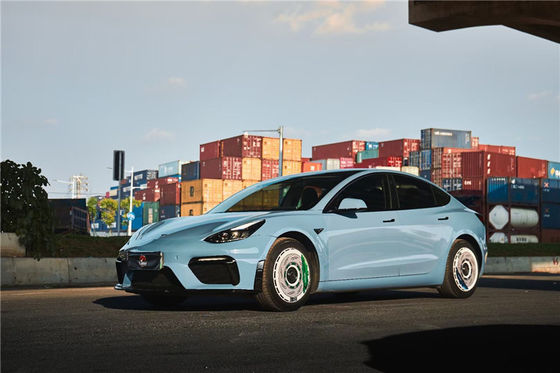 Auto Parts for Tesla Model 3 Body Kit PP Plastic Material MODEL 3 Upgraded GT4-style Front Bumper Body Kit