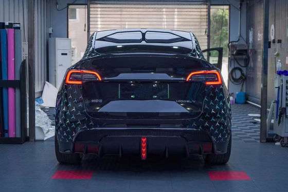 Auto Parts for Tesla MODEL Y Body Kit MODEL Y Upgraded SD-style Front and Rear Bumper Spoiler Carbon Fiber Body Kit