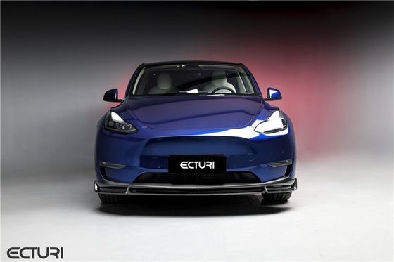 Auto Parts Carbon Fiber Body Kit for Tesla MODEL Y MODEL Y Upgraded Ecturi Style Front Shovel Diffuser Spoiler Body Kit