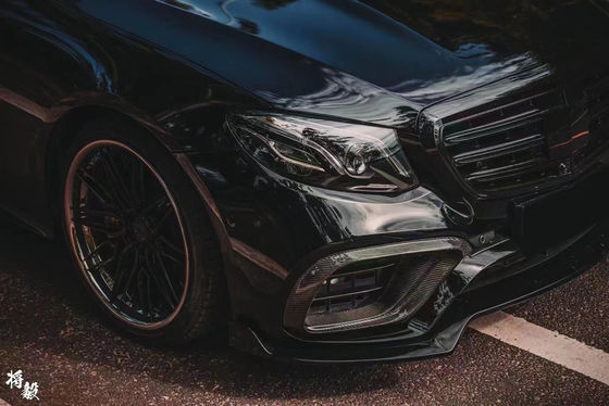 Auto PartFor Mercedes E-Class W238  E300 E63 Body Kit W238 Coupe Upgrades Bras-style Front Scoop Diffuser Spoiler Body Kit