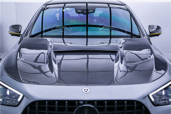Auto Parts  Carbon Fiber Body Kit for Mercedes E63S E63s Carbon Fiber Front Scoop Diffuser Spoiler Carbon Fiber Hood