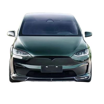 CMST Tesla Model X Body Kit Dark Green Tesla Widebody Kit 2023 Front Lip Diffuser