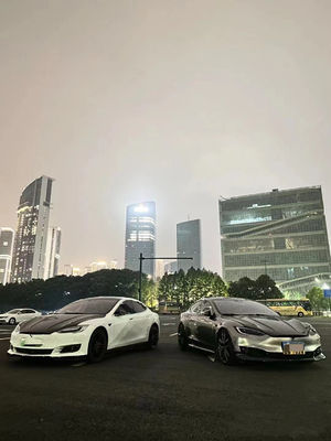 Model S Tesla Body Kit 2017 - 2019 Rear Bumper Spoiler Hood Engine