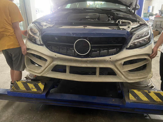 Auto Parts for Mercedes W205 C180 C260 C300 Body Kit W205 C180 C260 C300 Upgraded IMP Style Front Bumper Body Kit