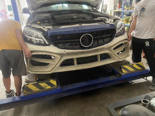 Auto Parts for Mercedes W205 C180 C260 C300 Body Kit W205 C180 C260 C300 Upgraded IMP Style Front Bumper Body Kit