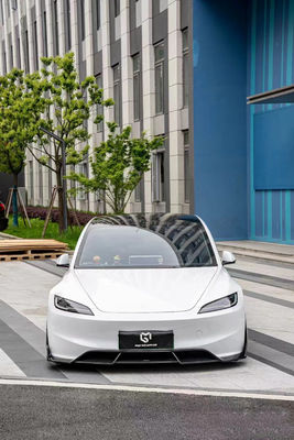 Carbon Fiber Tesla Model 3 Body Kit New Repair Tesla Side Skirt Front Lip Diffuser