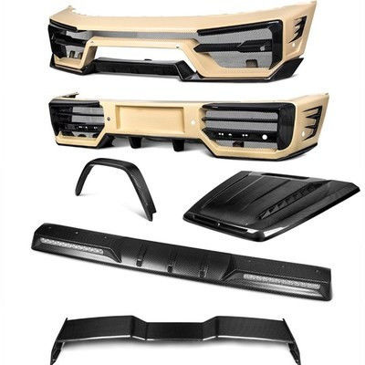 Auto Parts for Mercedes W464 G500 G63 Body Kit W464 G500 G63 Upgraded Paktechz-style Front and Rear Bumper Hoods
