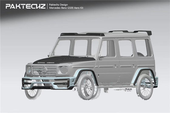 Auto Parts for Mercedes W464 G500 G63 Body Kit W464 G500 G63 Upgraded Paktechz-style Front and Rear Bumper Hoods