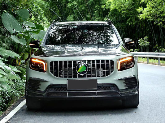 Auto Parts for Mercedes GLB Carbon Fiber Body Kit GLB Carbon Fiber Front Scoop Diffuser Spoiler Hood