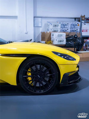 For Aston Martin DB11 Carbon Fibre Body Kit DB11 Upgraded PK Style Carbon Fiber Front Lip Diffuser Spoiler Hood