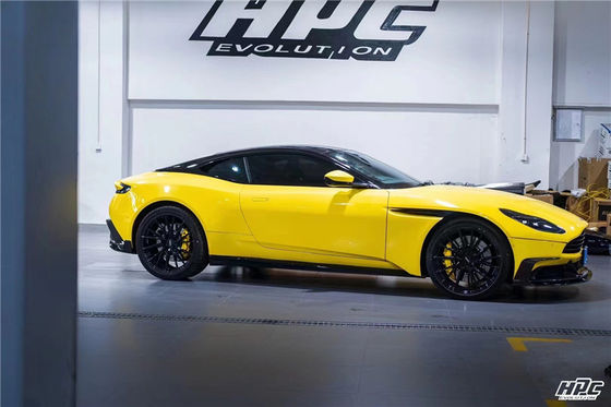 For Aston Martin DB11 Carbon Fibre Body Kit DB11 Upgraded PK Style Carbon Fiber Front Lip Diffuser Spoiler Hood