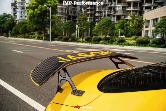Auto Parts for Mercedes C63 Coupe Carbon Fiber Spoiler W205 C63 C63S Upgraded IMP-style GT Tail Spoiler