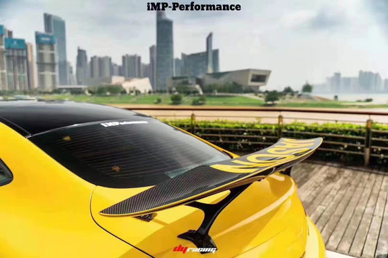 Auto Parts for Mercedes C63 Coupe Carbon Fiber Spoiler W205 C63 C63S Upgraded IMP-style GT Tail Spoiler