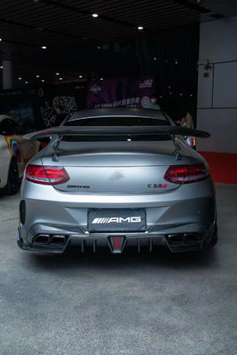 Auto Parts for Mercedes C63 C63S Coupe Body Kit C63 C63S Coupe Upgraded IMP Style Front and Rear Bumper Spoiler Body Kit