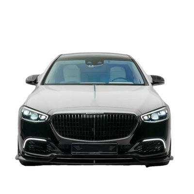 For Mercedes S-Class W223 Maybach Carbon Fiber Body Kit W223 Maybach Upgraded MSY Style Front Shovel Diffuser Spoiler