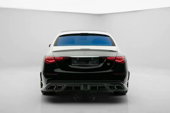 For Mercedes S-Class W223 Maybach Carbon Fiber Body Kit W223 Maybach Upgraded MSY Style Front Shovel Diffuser Spoiler