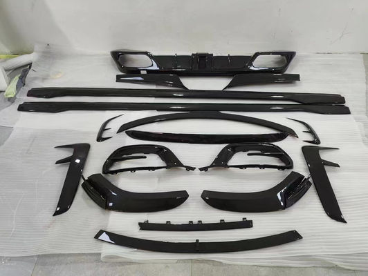 For Mercedes S-Class W223 Maybach Carbon Fiber Body Kit W223 Maybach Upgraded MSY Style Front Shovel Diffuser Spoiler
