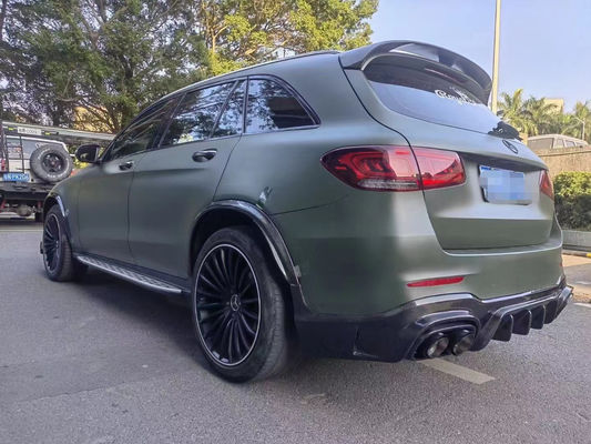 For Mercedes-Benz GLC63 Carbon Fiber Body Kit GLC63 Upgraded Bs Style Carbon Fiber Front Lip Diffuser Spoiler Body Kit