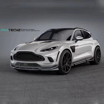 Auto Parts Dbx Body Kit Grey Front Lip Splitter Customized Hood Top Wing