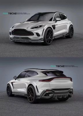 Auto Parts Dbx Body Kit Grey Front Lip Splitter Customized Hood Top Wing