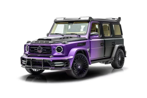 For Mercedes W464 G500 G63 Carbon Fiber Body Kit W464 Upgraded MSY P920 Style Front and Rear Bumper Spoiler Hood Body Kit