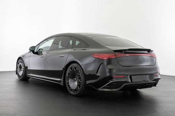 For Mercedes EQS Carbon Fiber Body Kit EQS Upgrade BS Style Carbon Fiber Front Lip Diffuser Spoiler Body Kit