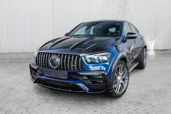 For Mercedes-Benz GLE COUPE Carbon Fiber Body Kit GLE COUPE Upgrades Top Style Carbon Fiber Front Lip Diffuser Widebody Kit