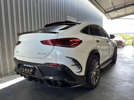 For Mercedes-Benz GLE Coupe Carbon Fiber Body Kit GLE Coupe MSY Style Carbon Fiber Front Lip Diffuser Spoiler Kit