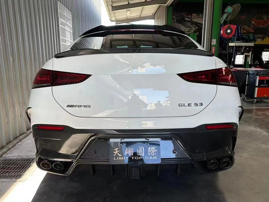 For Mercedes-Benz GLE Coupe Carbon Fiber Body Kit GLE Coupe MSY Style Carbon Fiber Front Lip Diffuser Spoiler Kit