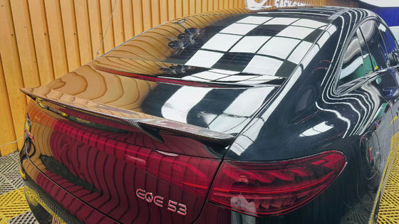 For Mercedes-Benz EQE Carbon Fiber Spoiler EQE Upgrades the BS-style Carbon Fiber Spoiler Tail Wing