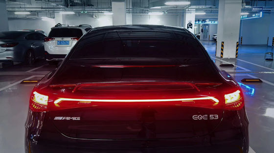 For Mercedes-Benz EQE Carbon Fiber Spoiler EQE Upgrades the BS-style Carbon Fiber Spoiler Tail Wing