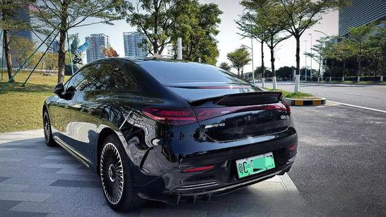 For Mercedes-Benz EQE Carbon Fiber Spoiler EQE Upgrades the BS-style Carbon Fiber Spoiler Tail Wing