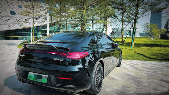 For Mercedes-Benz EQE Carbon Fiber Spoiler EQE Upgrades the BS-style Carbon Fiber Spoiler Tail Wing