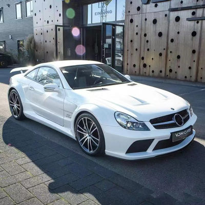 For Mercedes SL R230 Widebody Kit SL R230 Upgraded BS Style Front and Rear Bumper Spoiler Widebody Kit