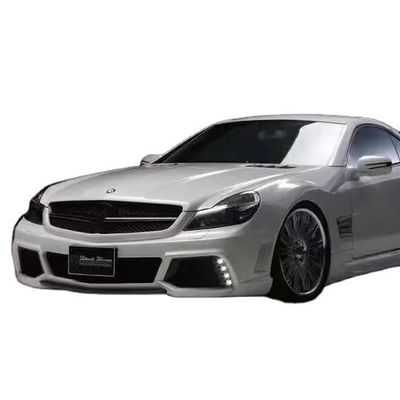 For Mercedes SL R230 Widebody Kit SL R230 Upgraded WD Style Front and Rear Bumper Spoiler Widebody Kit