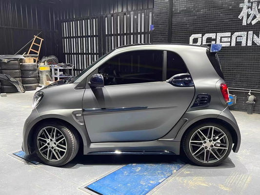 For Mercedes SMART Carbon Fiber Body Kit SMART Upgrades MSY-style Carbon Fiber Front Lip Diffuser Spoiler Widebody Kit