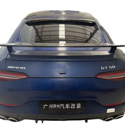For Mercedes-Benz AMG GT50 GT53 GT63 Carbon Fiber Spoiler AMG GT50 GT53 GT63 Carbon Fiber Top Wing Spoiler Body Kit